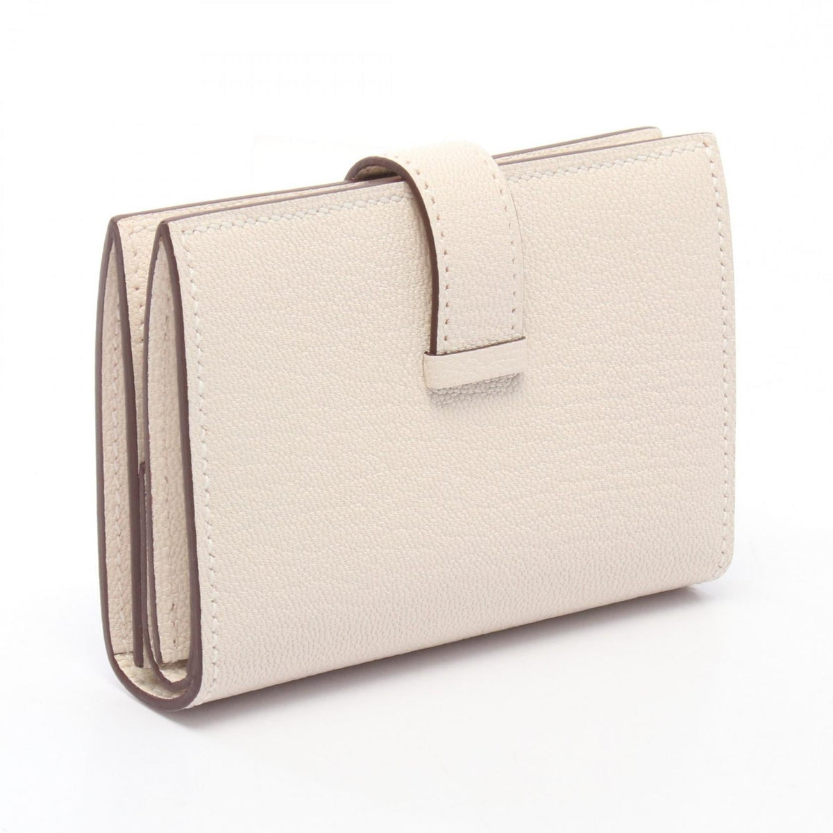 Hermès Bearn Mini · Nata Chèvre Card Case
