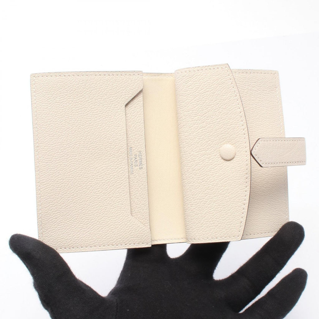 Hermès Bearn Mini · Nata Chèvre Card Case