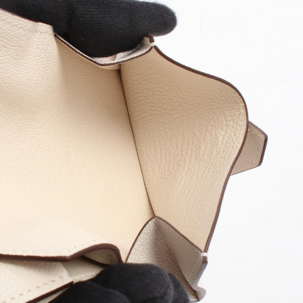 Hermès Bearn Mini · Nata Chèvre Card Case