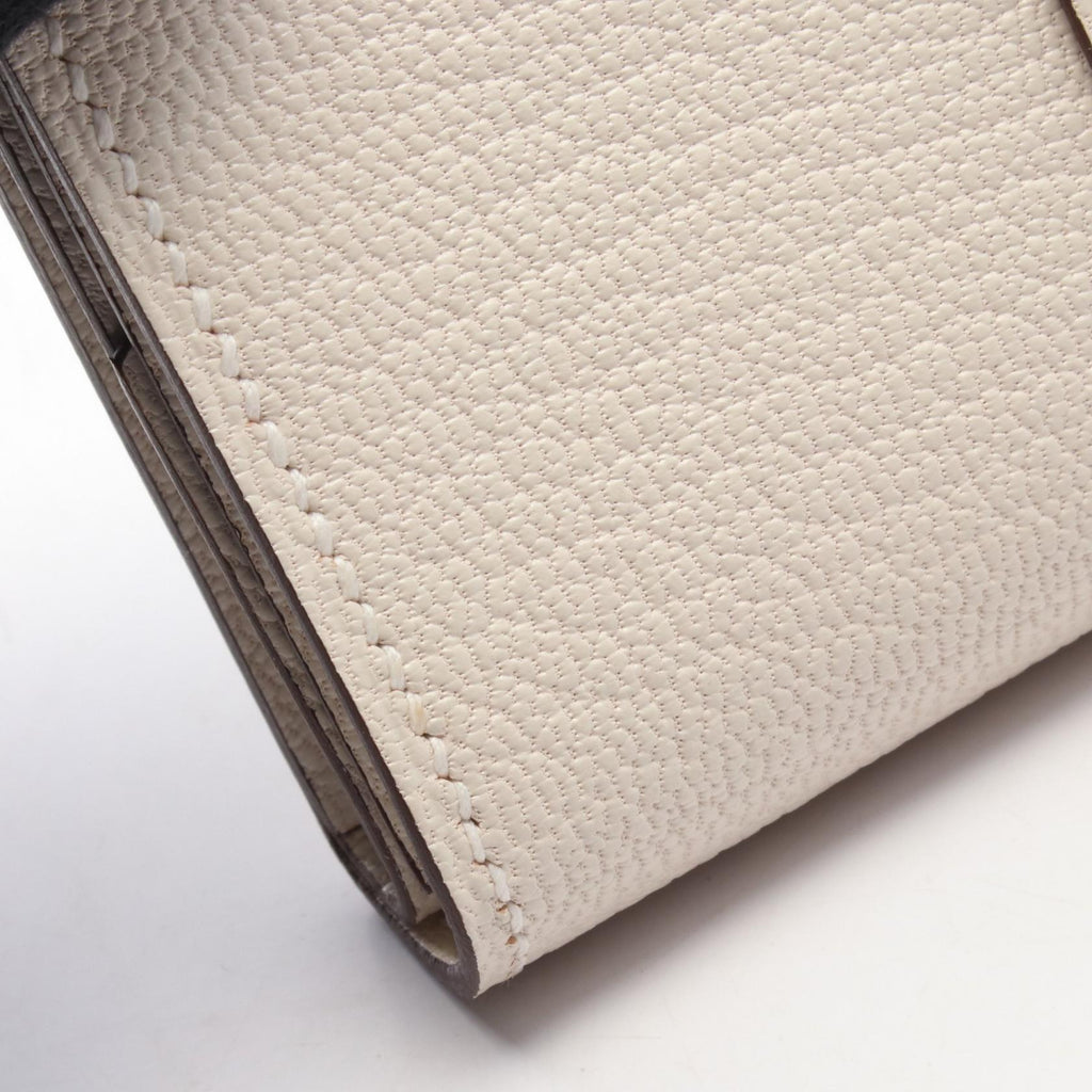 Hermès Bearn Mini · Nata Chèvre Card Case