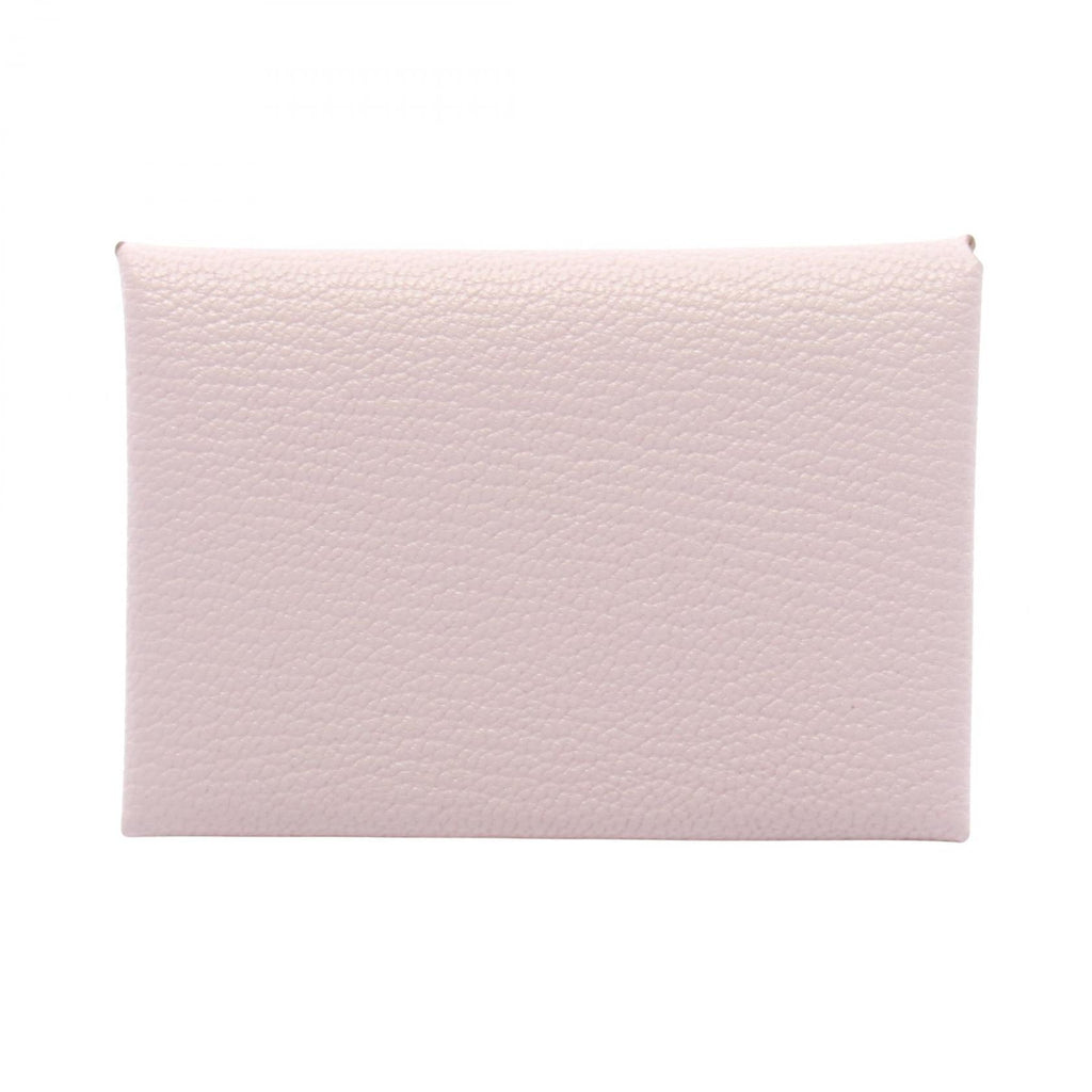 Hermès Calvi Duo · Chèvre · Mauve Pale