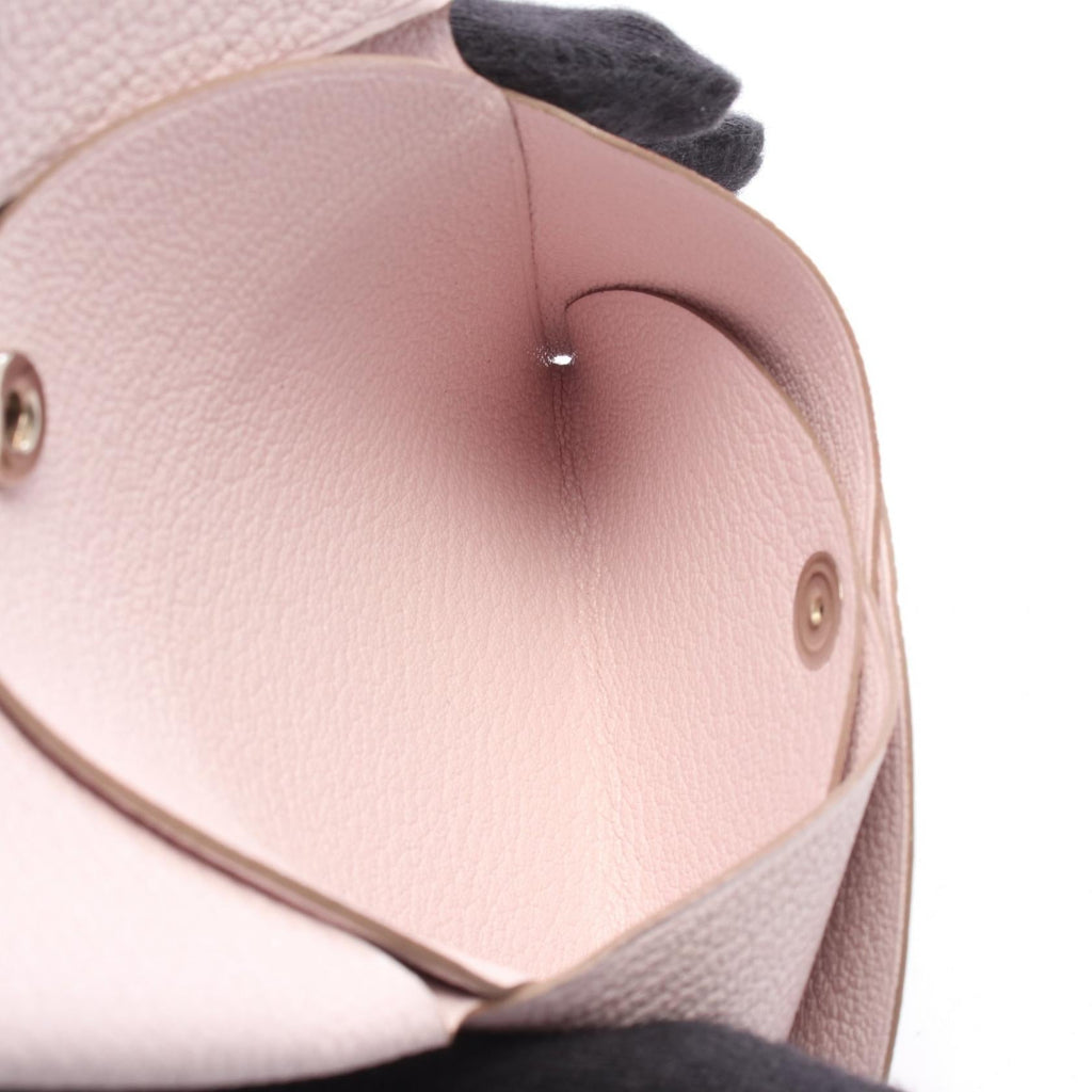 Hermès Calvi Duo · Chèvre · Mauve Pale