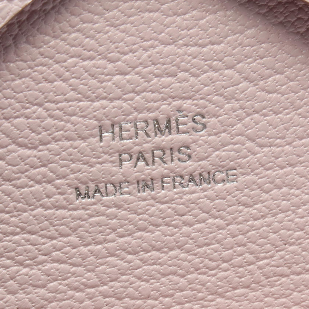 Hermès Calvi Duo · Chèvre · Mauve Pale