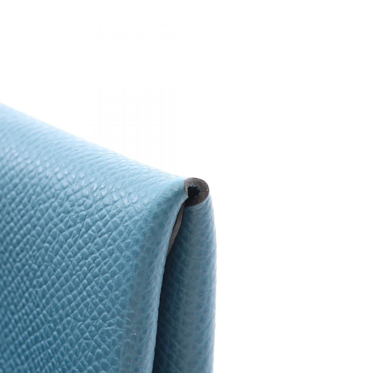 Hermès Calvi Duo · Bleu de Presse · Epsom
