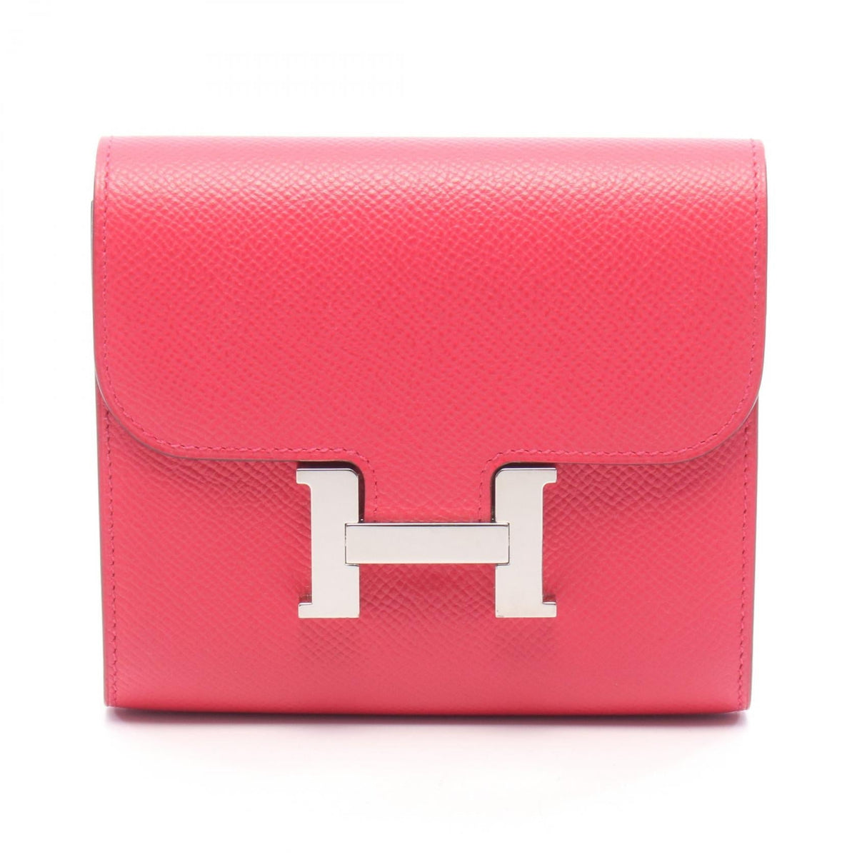 Hermès Constance Compact · Rose Extreme Epsom