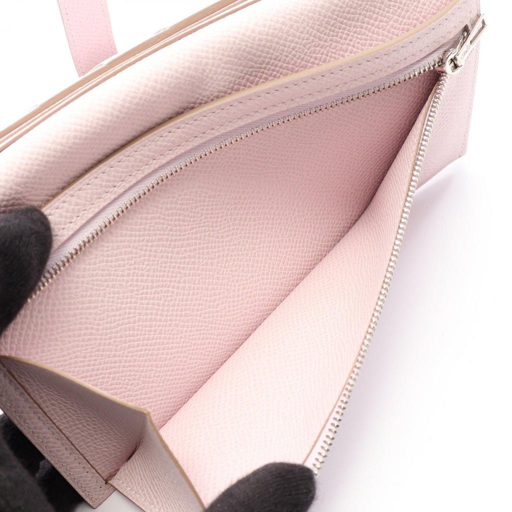 Hermès Bearn Soufflet · Mauve Pale · Epsom