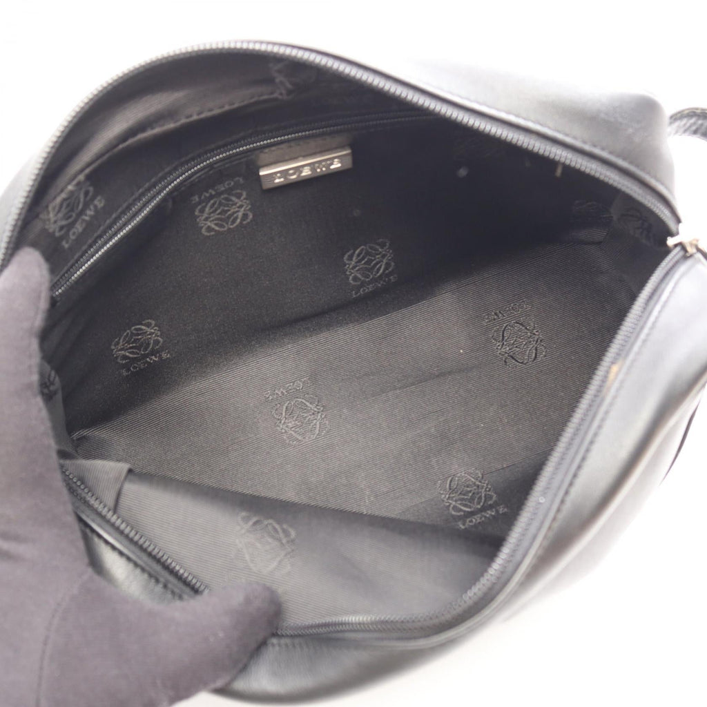 LOEWE Anagram · Leather Clutch