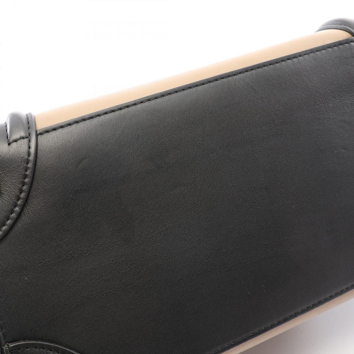 Celine Luggage Mini Shopper · Leather Suede