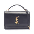 Saint Laurent Sunset · Leather Shoulder Bag