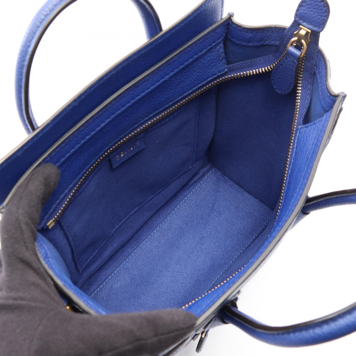 Celine Luggage Nano Shopper · Leather