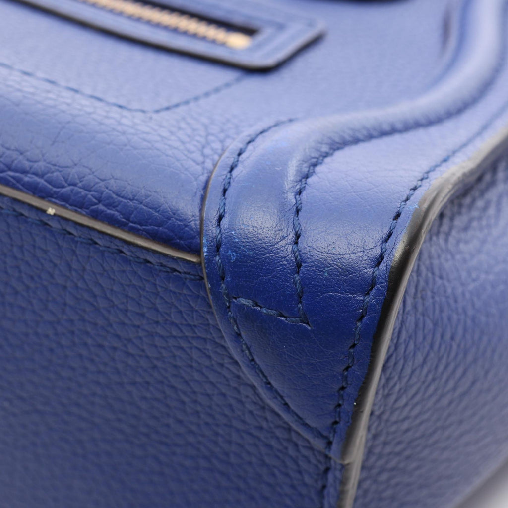 Celine Luggage Nano Shopper · Leather