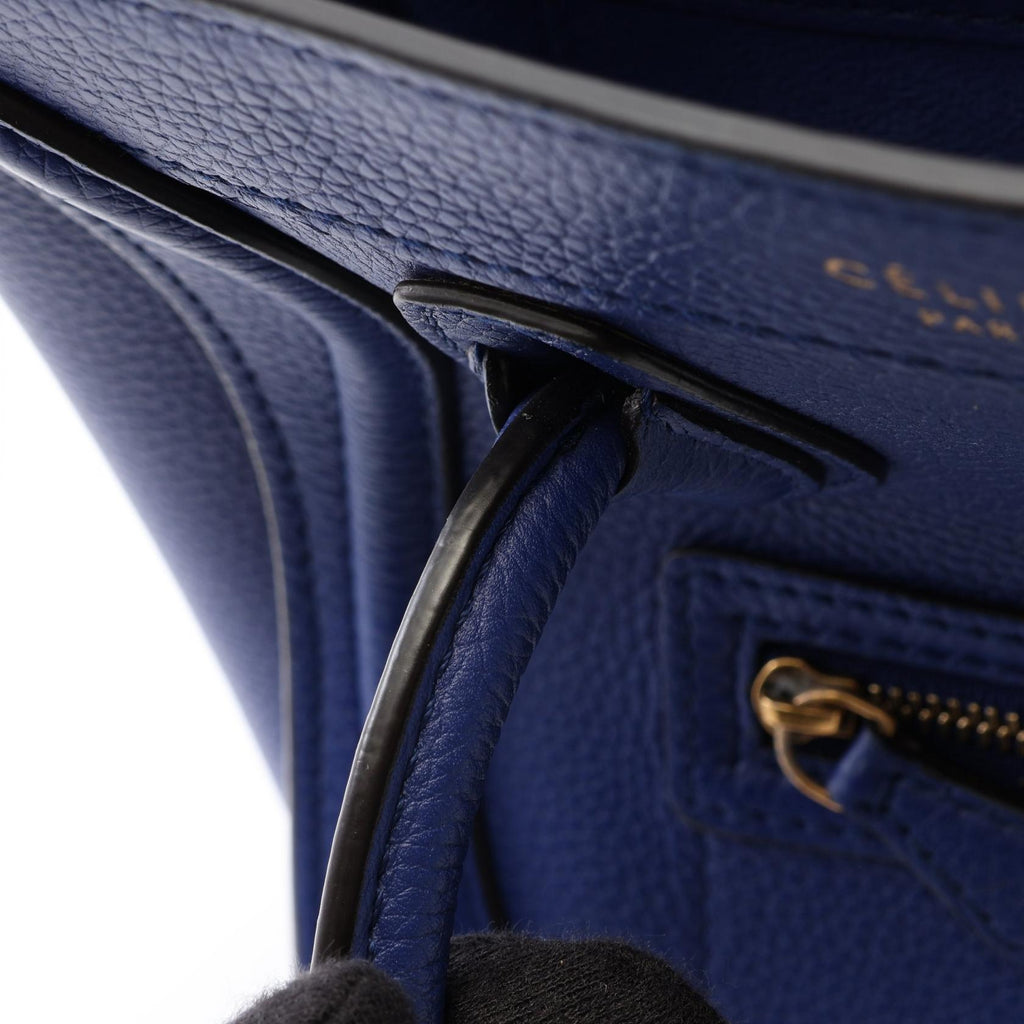 Celine Luggage Nano Shopper · Leather