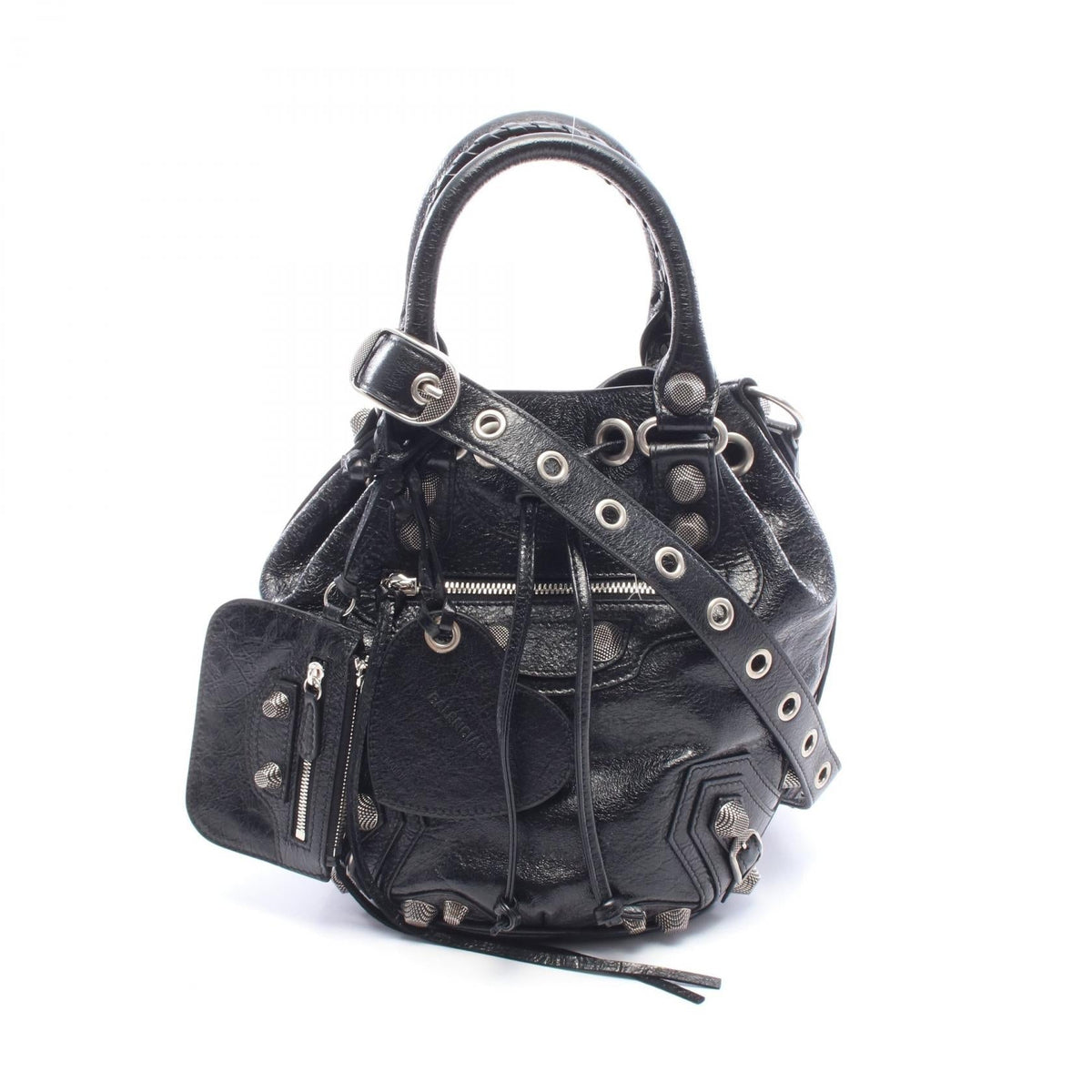 Balenciaga Le Cagole · Leather Bucket Bag