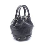 Balenciaga Le Cagole · Leather Bucket Bag