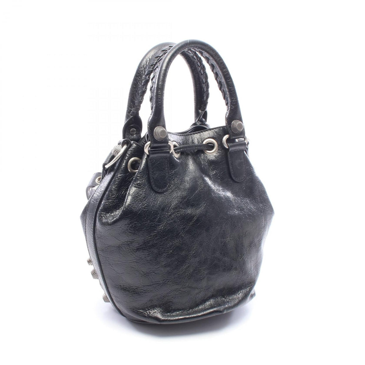 Balenciaga Le Cagole · Leather Bucket Bag