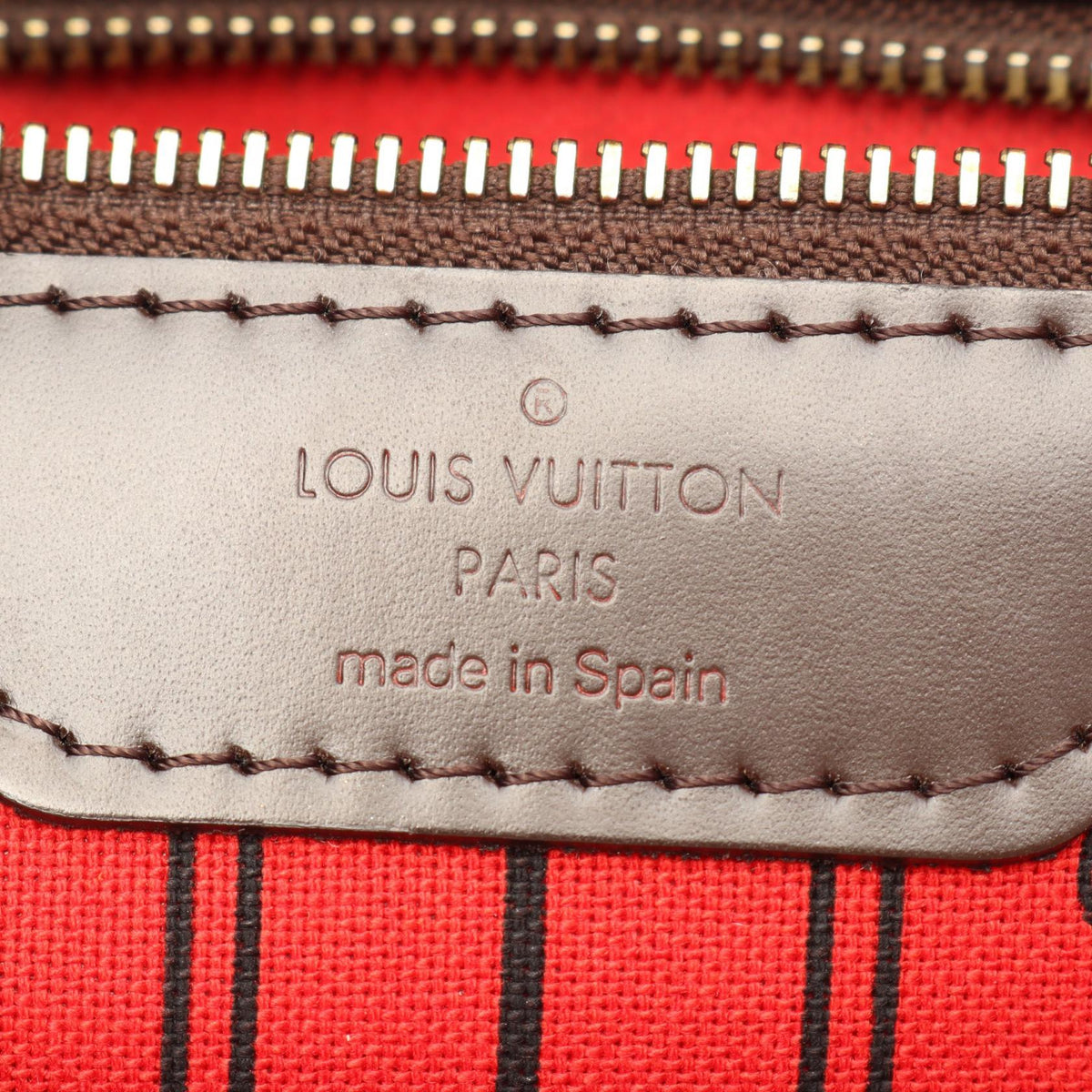 Louis Vuitton Neverfull MM · Damier Ebene