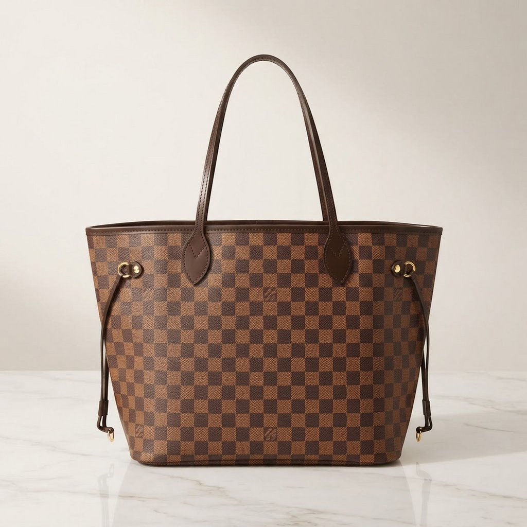 Louis Vuitton Neverfull MM · Damier Ebene