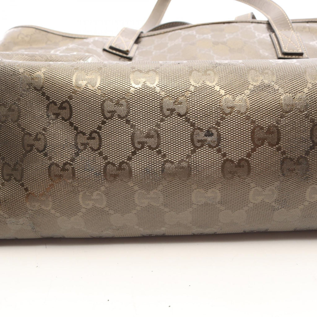 Gucci GG · Canvas Leather Tote