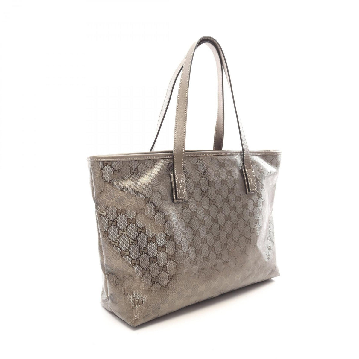 Gucci GG · Canvas Leather Tote