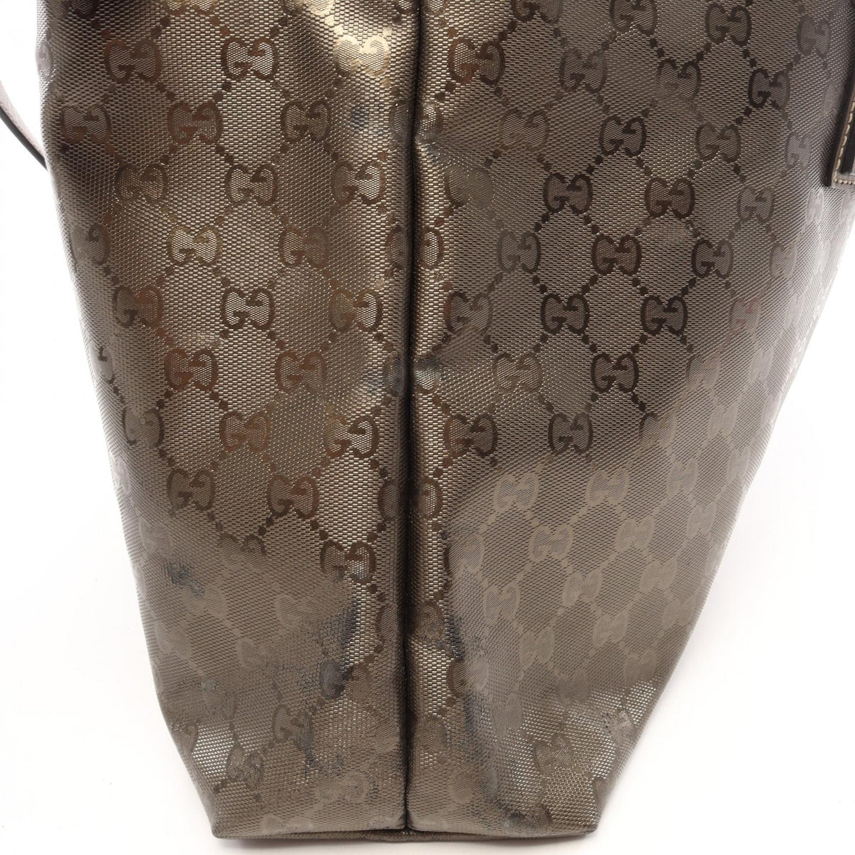 Gucci GG · Canvas Leather Tote