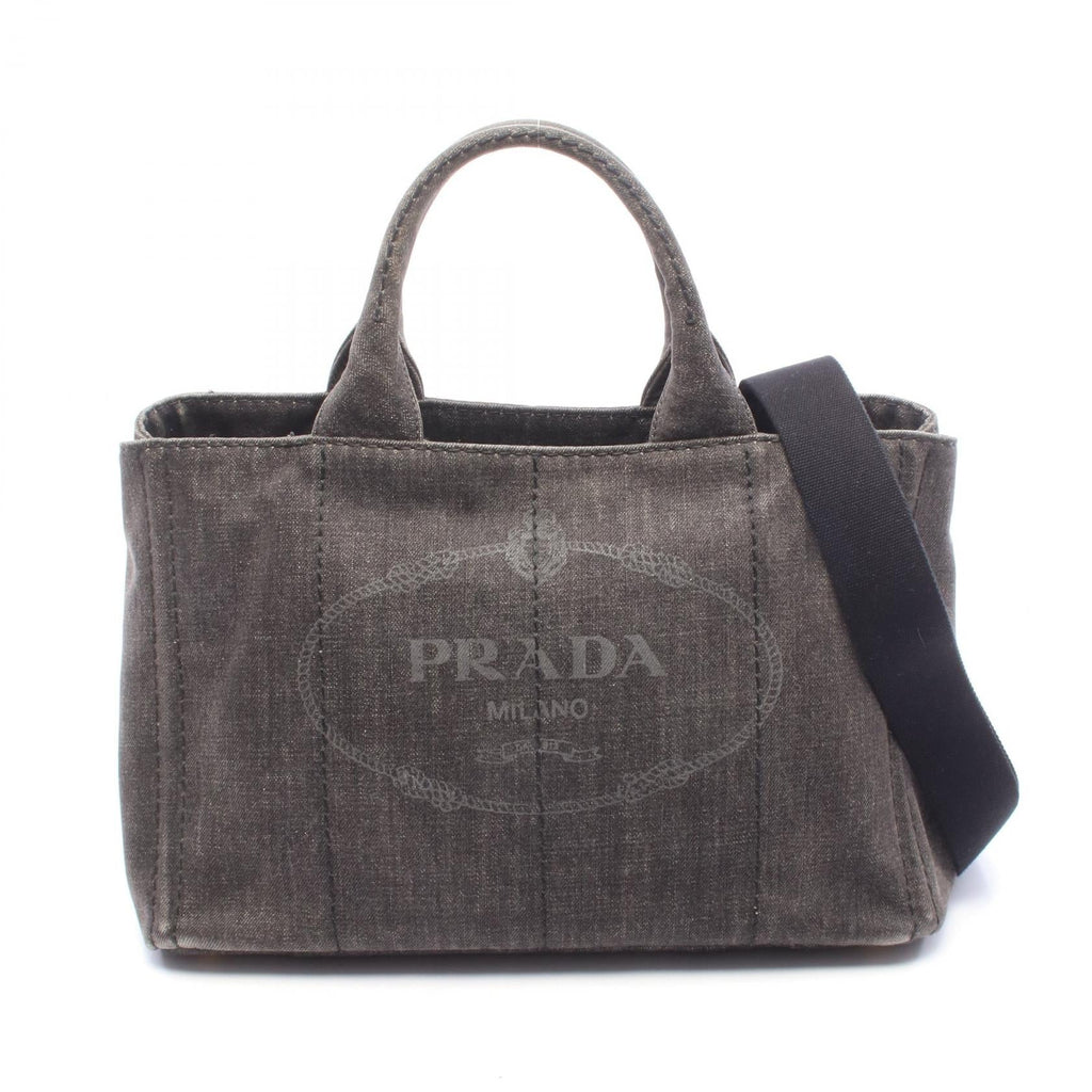 Prada Canapa · Denim · 2Way Tote