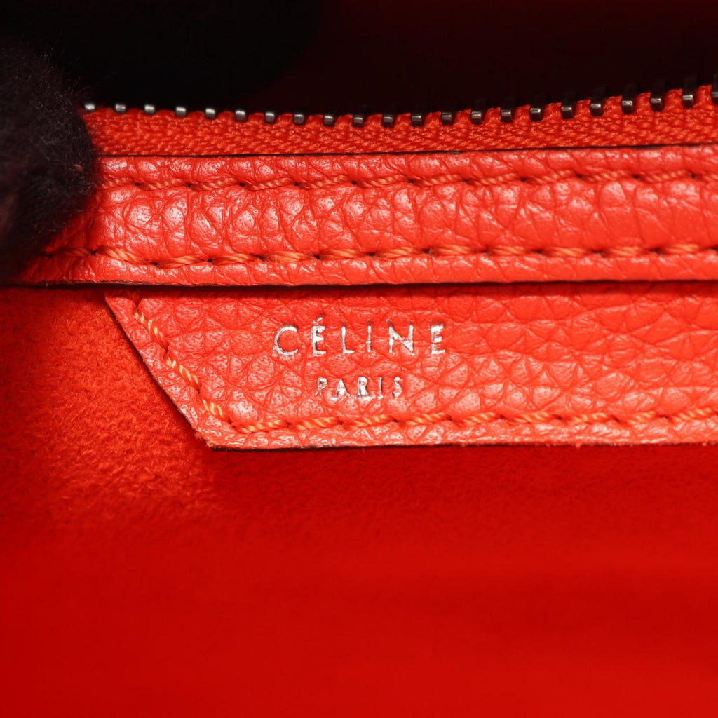 Celine Luggage Micro Shopper · Leather