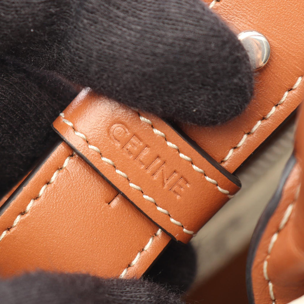 Celine Vertical Cabas · Triomphe Canvas