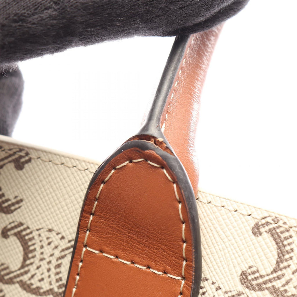 Celine Vertical Cabas · Triomphe Canvas