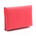 Hermès Calvi Duo · Rose Extrême · Chèvre