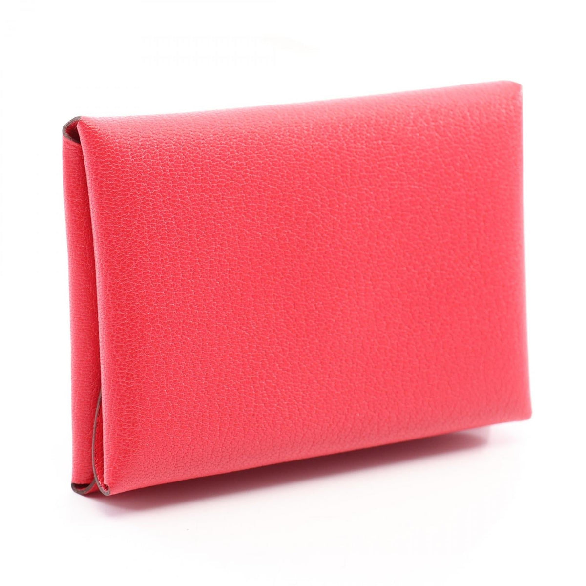 Hermès Calvi Duo · Rose Extrême · Chèvre
