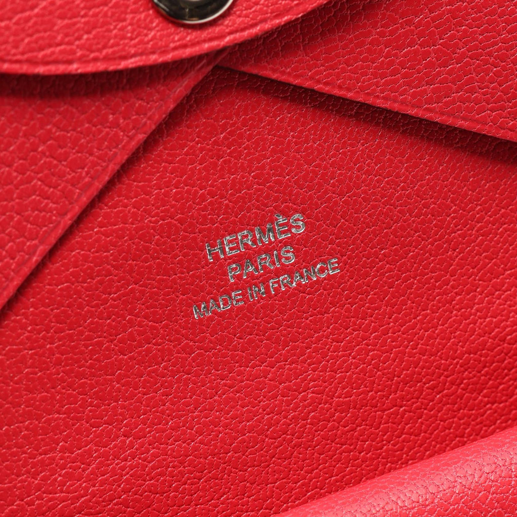 Hermès Calvi Duo · Rose Extrême · Chèvre
