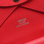 Hermès Calvi Duo · Rose Extrême · Chèvre
