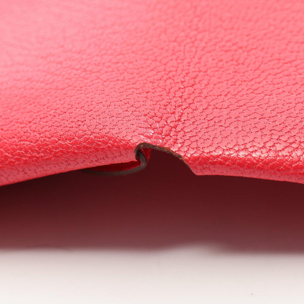 Hermès Calvi Duo · Rose Extrême · Chèvre