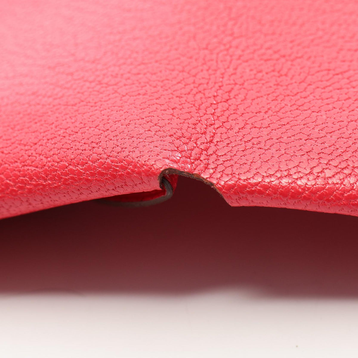 Hermès Calvi Duo · Rose Extrême · Chèvre