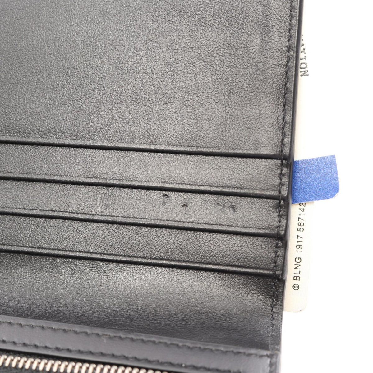 Balenciaga Passport Wallet · Leather