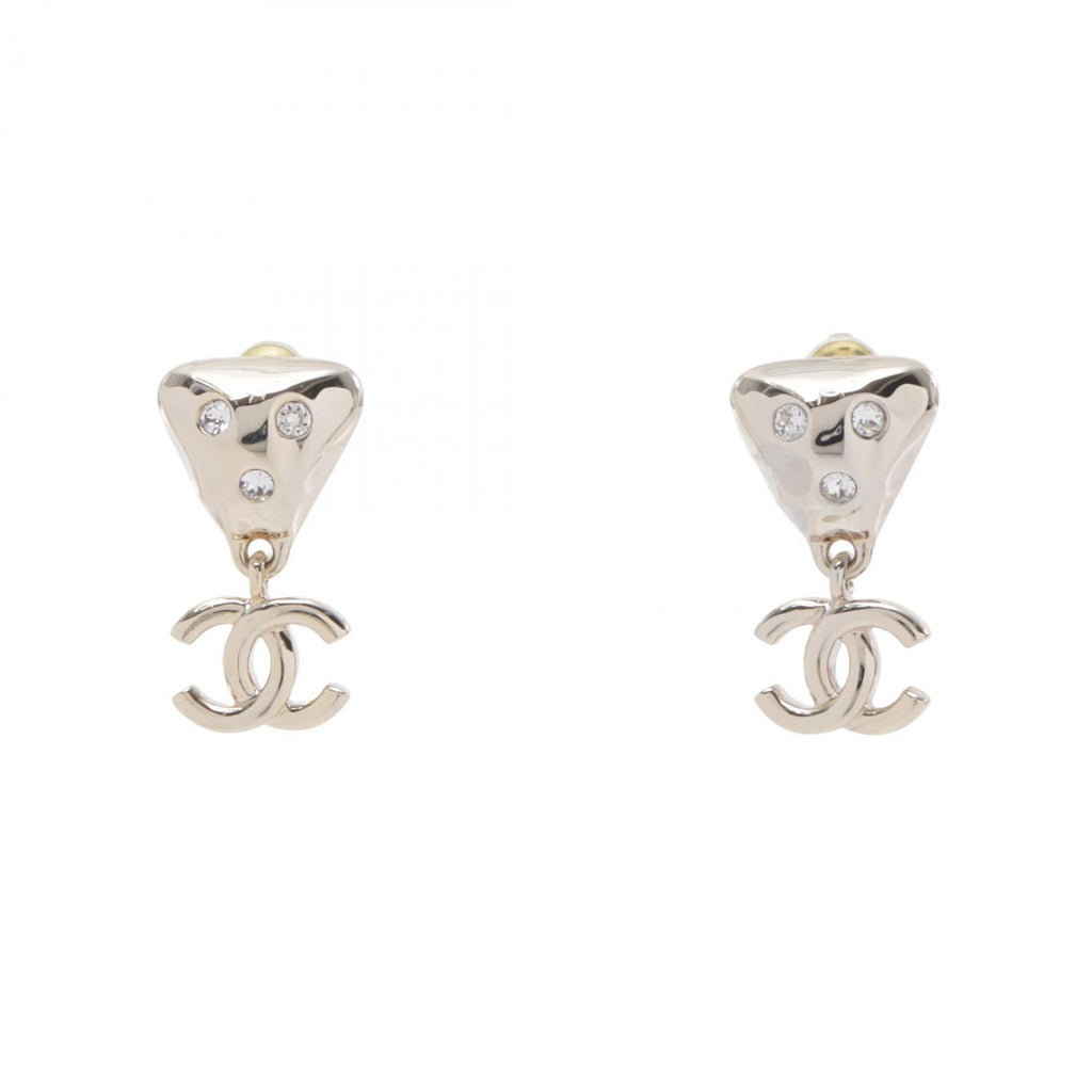 Chanel COCO Mark · Crystal Earrings