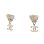 Chanel COCO Mark · Crystal Earrings