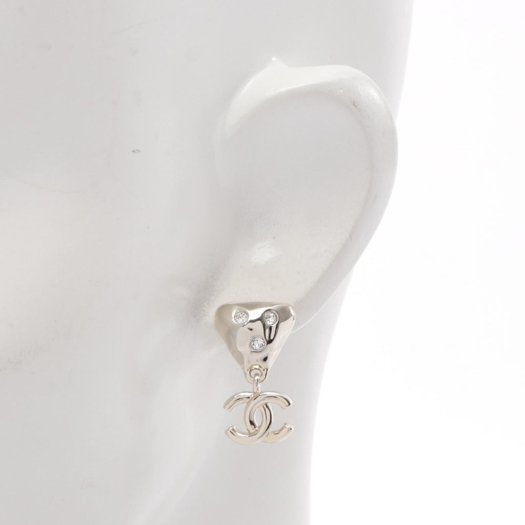 Chanel COCO Mark · Crystal Earrings