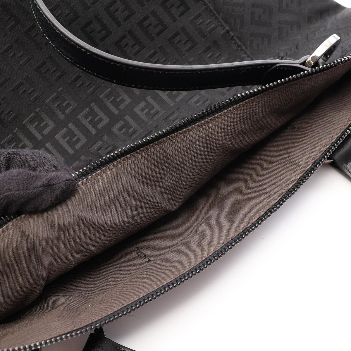 Fendi Zucchino · Canvas & Leather