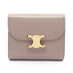 Celine Triomphe · Flap Wallet · Leather
