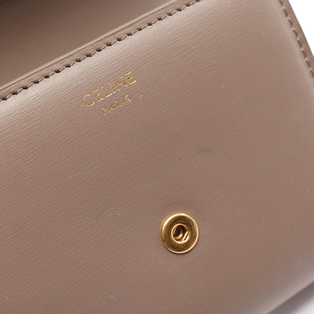 Celine Triomphe · Flap Wallet · Leather