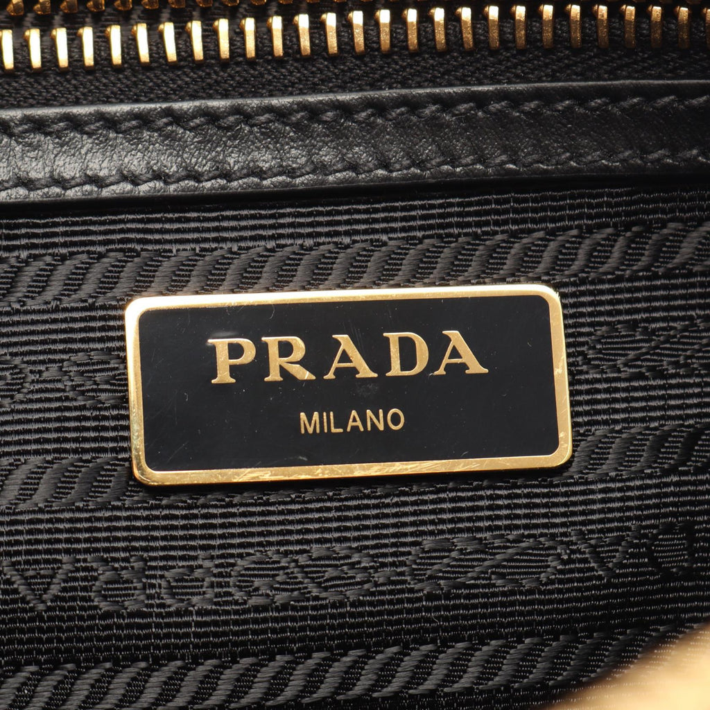 Prada Logo Jacquard · Shoulder Bag