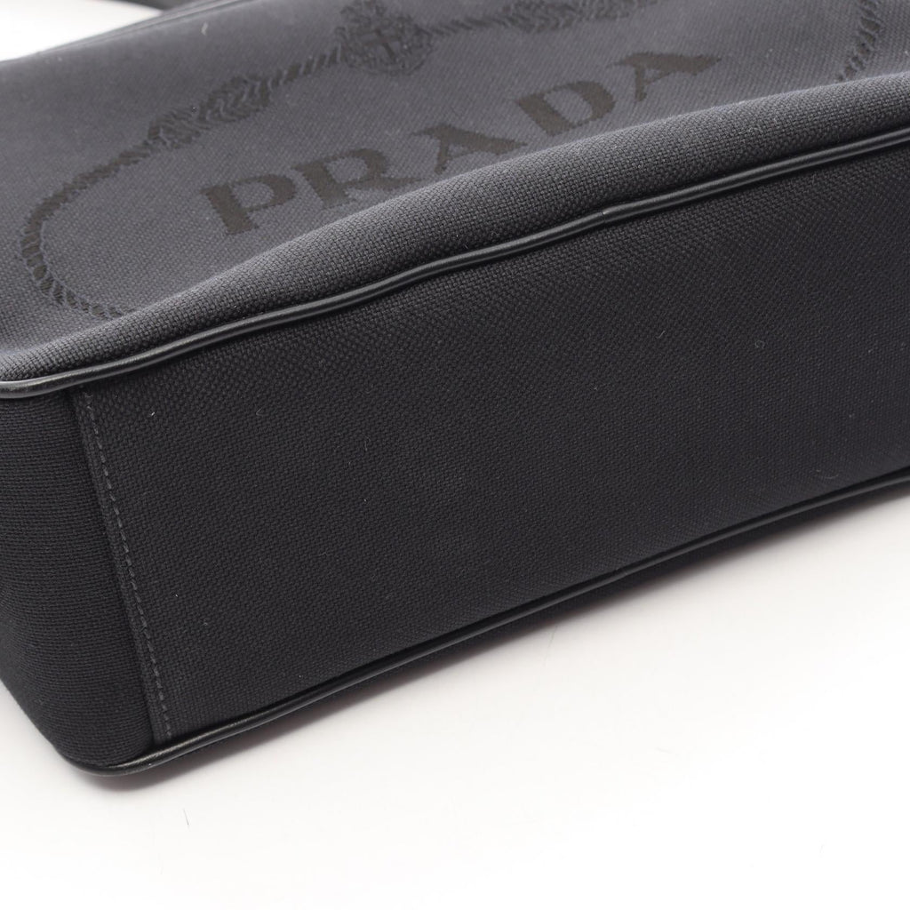 Prada Logo Jacquard · Shoulder Bag