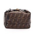 Fendi Zucca · Canvas Leather Handbag