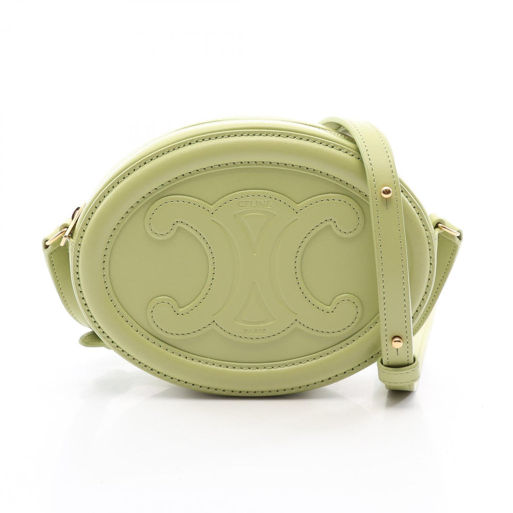 CELINE Triomphe Oval · Cuir · Crossbody