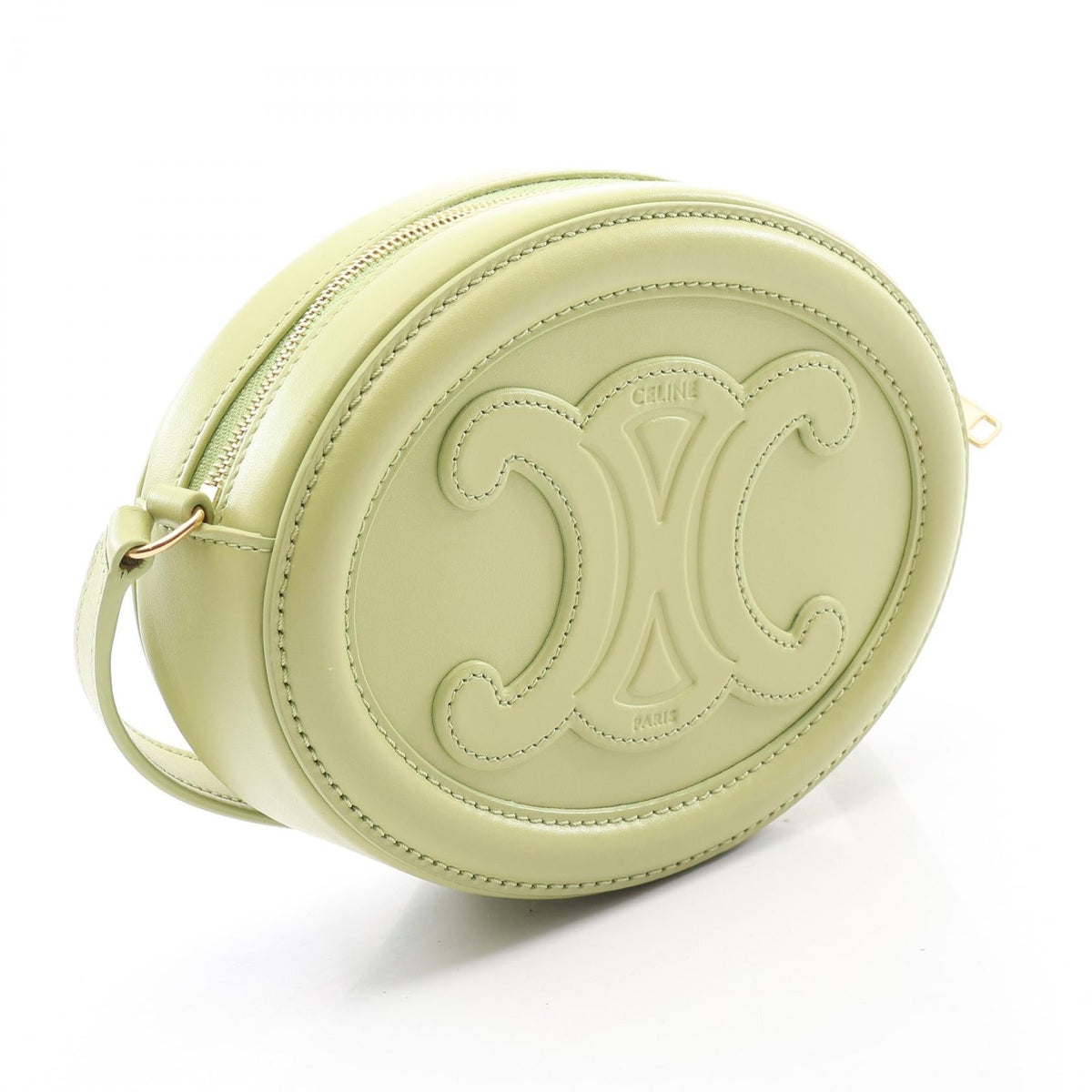 CELINE Triomphe Oval · Cuir · Crossbody
