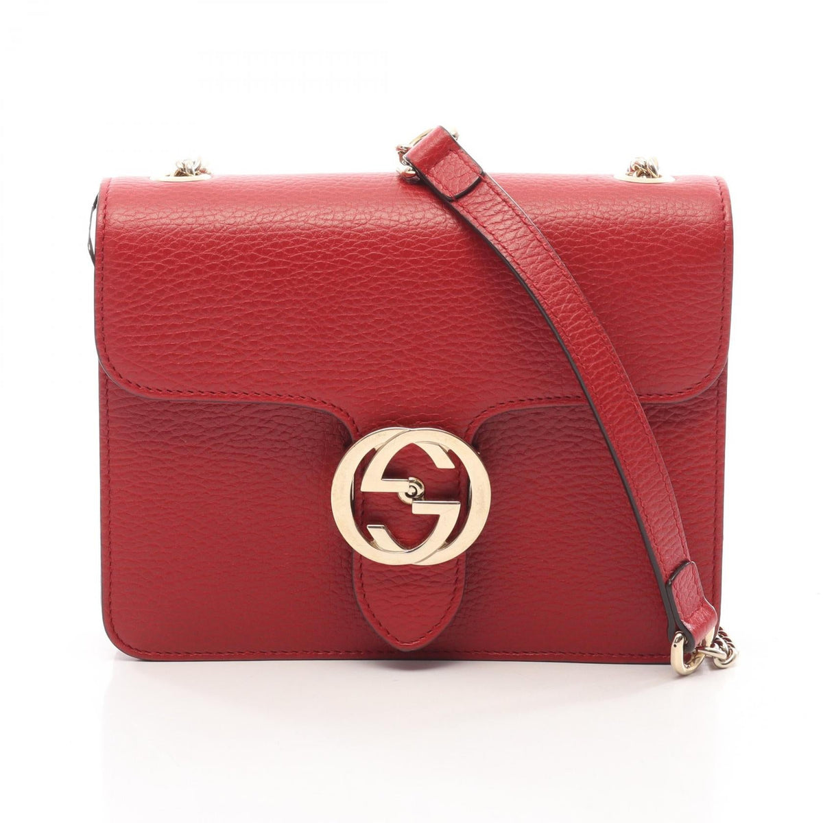 Gucci Interlocking G · Leather Crossbody
