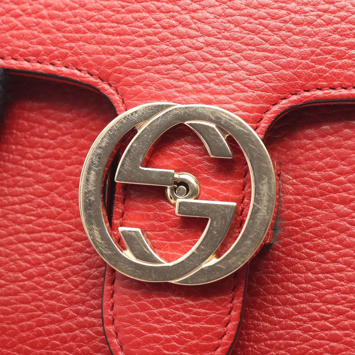 Gucci Interlocking G · Leather Crossbody