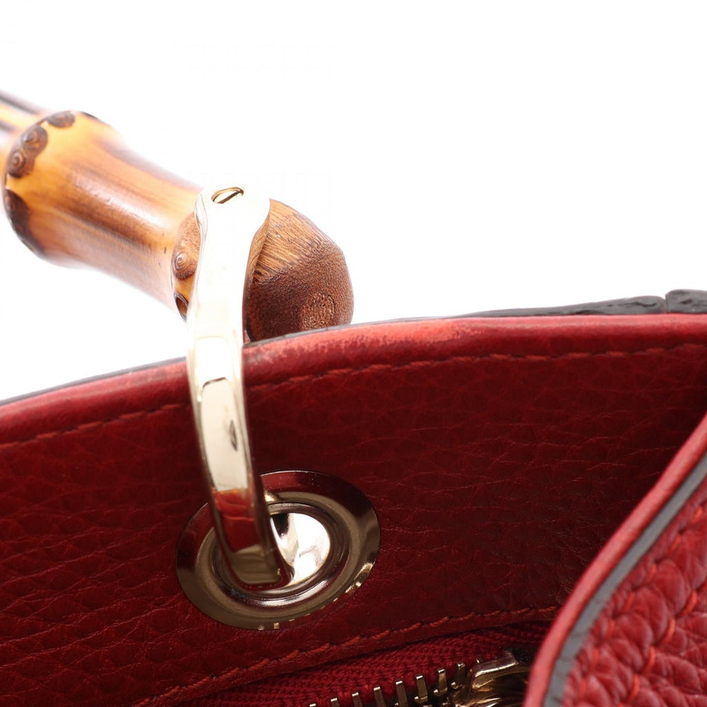 Gucci Bamboo Shopper Small · Leather