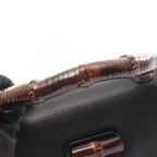 GUCCI Bamboo Top Handle · Leather